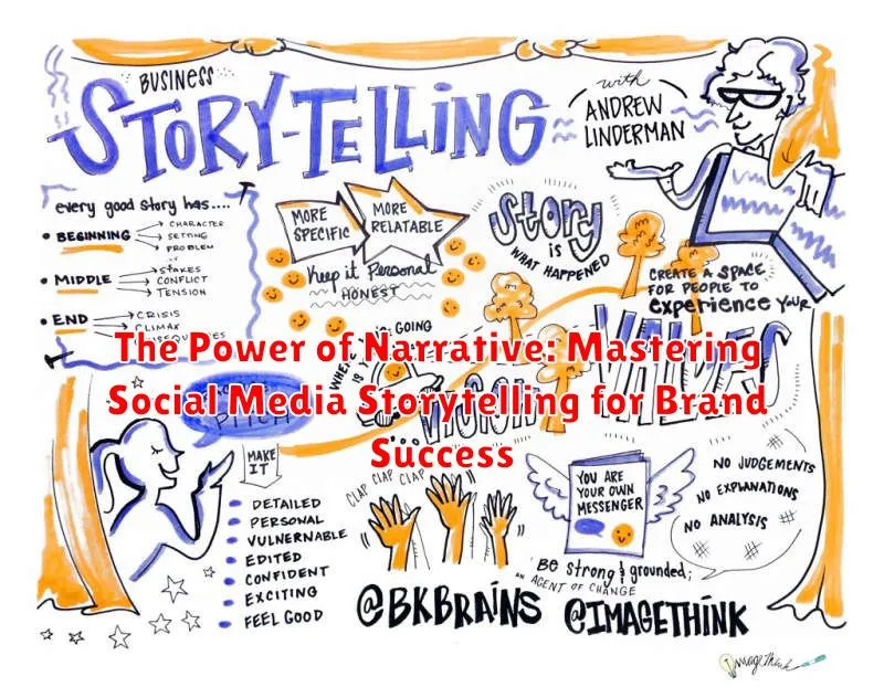 The Power of Narrative: Mastering Social Media Storytelling for Brand Success
